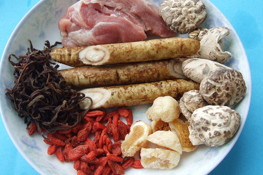 預防糖尿高血壓 . 冬菇木耳牛蒡湯