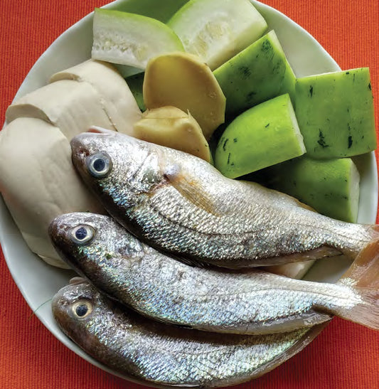 健脾補鈣 節瓜豆腐鮮魚湯