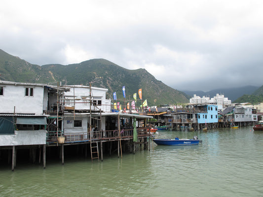 大澳關鍵詞:海鮮、快艇、日落